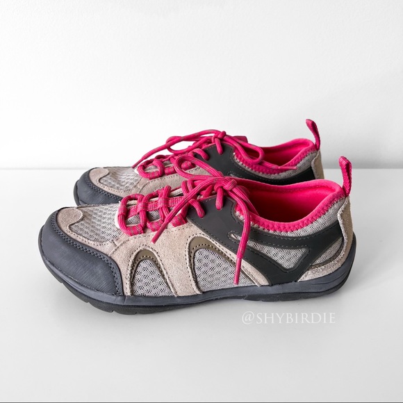 Lands End Trail Hiking Shoes, Wide, Beige - Picture 3 of 11